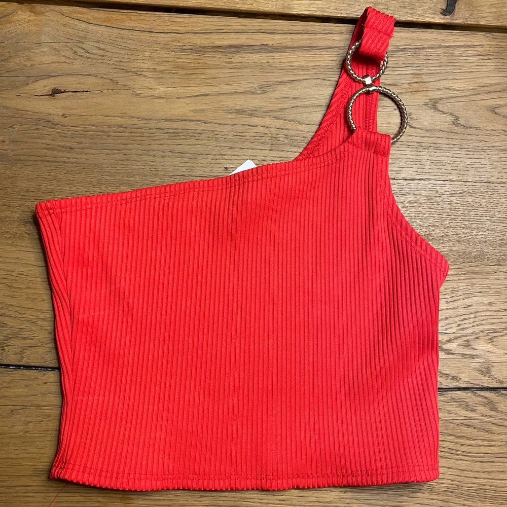 TOPSHOP• New Fancy Crop Top •